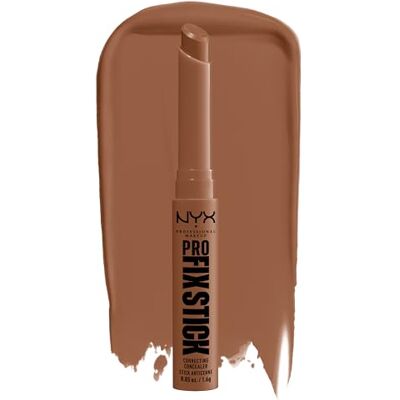 NYX PROFESSIONAL MAKEUP Korrigierender Concealer, Kaschiert Augenringe, Unreinheiten, dunkle Flecken und Verfärbungen ab, Mit Hyaluron, 12 Stunden Halt, Vegane Formel, Pro Fix Stick, Pale NYX PROFESSIONAL MAKEUP Korrigierender Concealer, Kaschiert Augenringe, Unreinheiten, dunkle Flecken und Verfärbungen ab, Mit Hyaluron, 12 Stunden Halt, Vegane Formel, Pro Fix Stick, Pale