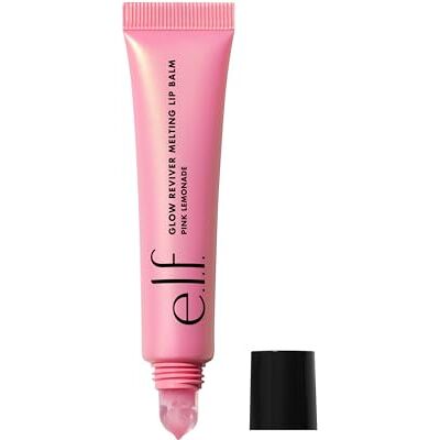 e.l.f. Glow Reviver Melting Lip Balm, feuchtigkeitsspendender, getönter Lippenbalsam mit Hochglanz-Finish für weiche, geschmeidige Lippen, vegan und tierversuchsfrei, Pink Lemonade e.l.f. Glow Reviver Melting Lip Balm, feuchtigkeitsspendender, getönter Lippenbalsam mit Hochglanz-Finish für weiche, geschmeidige Lippen, vegan und tierversuchsfrei, Pink Lemonade