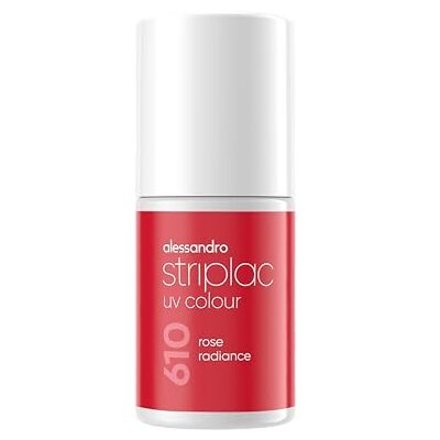 alessandro Striplac UV-Nagellack ROSE RADIANCE Deckend & Kratzfest bis zu 15 Tage Leichtes Auftragen Schonende Abziehtechnologie Vegan 6,5ML alessandro Striplac UV-Nagellack ROSE RADIANCE Deckend & Kratzfest bis zu 15 Tage Leichtes Auftragen Schonende Abziehtechnologie Vegan 6,5ML