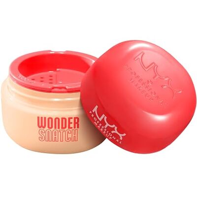 NYX PROFESSIONAL MAKEUP Wonder Snatch Powder, Ultra feines loses Puder, Bis zu 16 Stunden wischfest und schweißresistent, Peach Posse NYX PROFESSIONAL MAKEUP Wonder Snatch Powder, Ultra feines loses Puder, Bis zu 16 Stunden wischfest und schweißresistent, Peach Posse