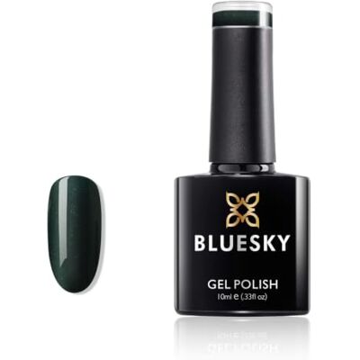 Bluesky Gel Polish, Forest Green, 80574, 10ml, Gel auflösbarer Nagellack, Grun, Dunkel (Aushärtung unter UV-/LED Lampe erforderlich) er Pack(x) Bluesky Gel Polish, Forest Green, 80574, 10ml, Gel auflösbarer Nagellack, Grun, Dunkel (Aushärtung unter UV-/LED Lampe erforderlich) er Pack(x)