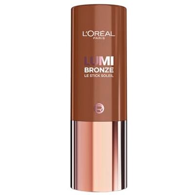 L'Oreal Paris L'Oréal Paris Lumi Bronze Le Stick Soleil, Creme-zu-Puder Bronzer-Stick für einen natürlichen Glow, leicht verblendbar & aufbaubar, Farbe: 130 Sunkissed Dore, 1 Stück L'Oreal Paris L'Oréal Paris Lumi Bronze Le Stick Soleil, Creme-zu-Puder Bronzer-Stick für einen natürlichen Glow, leicht verblendbar & aufbaubar, Farbe: 130 Sunkissed Dore, 1 Stück