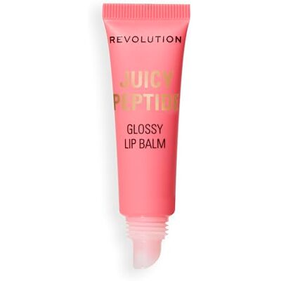 Revolution Beauty London Revolution Juicy Peptide Lip Balm, Pflegender Lippenbalsam mit Peptiden, Squalan & Vitamin E, Vegan & Tierversuchsfrei, 8ml, Shimmer Mai Tai Pink Revolution Beauty London Revolution Juicy Peptide Lip Balm, Pflegender Lippenbalsam mit Peptiden, Squalan & Vitamin E, Vegan & Tierversuchsfrei, 8ml, Shimmer Mai Tai Pink