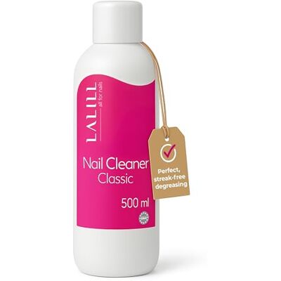 LALILL Nail Cleaner Gelnägel 500 ml UV Nagellack Entfetter für Polish, Shellac, Hybride, Gel und Pinsel Cleaner für Nägel Nagellack UV Reiniger LALILL Nail Cleaner Gelnägel 500 ml UV Nagellack Entfetter für Polish, Shellac, Hybride, Gel und Pinsel Cleaner für Nägel Nagellack UV Reiniger
