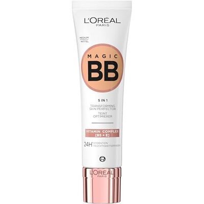 L'Oreal Paris L'Oréal Paris BB C'est Magic Mittel, Blemish Balm Cream (BB Cream) für einen natürlich wirkenden Teint, feuchtigkeitsspendend, 30 ml (3 Stück) L'Oreal Paris L'Oréal Paris BB C'est Magic Mittel, Blemish Balm Cream (BB Cream) für einen natürlich wirkenden Teint, feuchtigkeitsspendend, 30 ml (3 Stück)