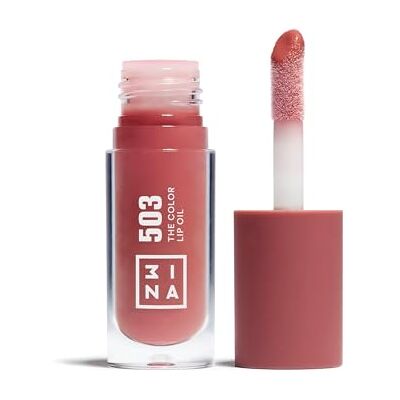 3ina MAKEUP The Color Lip Oil 503 Nude Lip Gloss mit Hyaluronsäure 24h Feuchtigkeit Lip Balm für Trockene Lippen Hochglänzende Lippenöl Volumengebende Lippenstift Vegan Cruelty Free 3ina MAKEUP The Color Lip Oil 503 Nude Lip Gloss mit Hyaluronsäure 24h Feuchtigkeit Lip Balm für Trockene Lippen Hochglänzende Lippenöl Volumengebende Lippenstift Vegan Cruelty Free