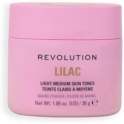 Revolution Beauty London Revolution Loose Baking Powder – Make-up Fixierpuder mit Leuchtkraft, absorbiert Glanz & überschüssiges Öl, vegan & tierversuchsfrei, 30 g, Lilac Revolution Beauty London Revolution Loose Baking Powder – Make-up Fixierpuder mit Leuchtkraft, absorbiert Glanz & überschüssiges Öl, vegan & tierversuchsfrei, 30 g, Lilac