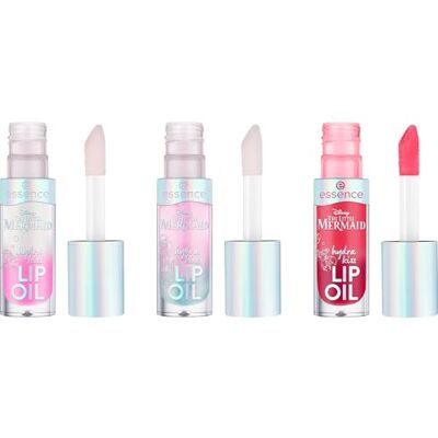 Essence Cosmetics essence Disney THE LITTLE MERMAID hydra kiss LIP OIL trio, Lipgloss, Mehrfarbig, glänzend, vegan, ohne Parabene, ohne Mikroplastikpartikel, Nanopartikel frei, 1er Pack (4ml) Essence Cosmetics essence Disney THE LITTLE MERMAID hydra kiss LIP OIL trio, Lipgloss, Mehrfarbig, glänzend, vegan, ohne Parabene, ohne Mikroplastikpartikel, Nanopartikel frei, 1er Pack (4ml)