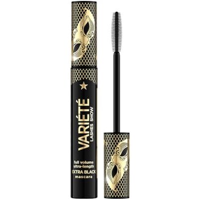 EVELINE COSMETICS Variété Extreme Black Mascara – Volumengebend & Verlängernd, Vegane Formel, 10 ml EVELINE COSMETICS Variété Extreme Black Mascara – Volumengebend & Verlängernd, Vegane Formel, 10 ml