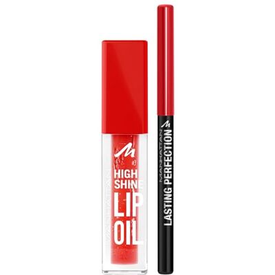 Mahattan Manhattan High Shine Lip Oil 004 + gratis Lasting Perfection Lipliner 24 für einen konturierten Lippenlook und intensive Lippenpflege mit natürlich glänzendem Finish Mahattan Manhattan High Shine Lip Oil 004 + gratis Lasting Perfection Lipliner 24 für einen konturierten Lippenlook und intensive Lippenpflege mit natürlich glänzendem Finish