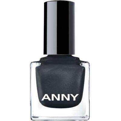 ANNY Nail Polish – Hochwertiger Farb-Nagellack mit langanhaltendem Glanz, splitterresistent und schnelltrocknend, Farbe: beloved friend Rauchiges Schwarz 15 ml ANNY Nail Polish – Hochwertiger Farb-Nagellack mit langanhaltendem Glanz, splitterresistent und schnelltrocknend, Farbe: beloved friend Rauchiges Schwarz 15 ml