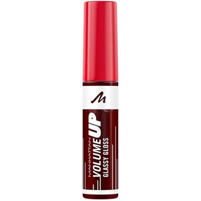 Manhattan Volume Up Glassy Gloss, feuchtigkeitsspendender Lipgloss für voller aussehende Lippen, einfache Anwendung, vegane Formel, 750 Frosted Berry, 10 ml Manhattan Volume Up Glassy Gloss, feuchtigkeitsspendender Lipgloss für voller aussehende Lippen, einfache Anwendung, vegane Formel, 750 Frosted Berry, 10 ml