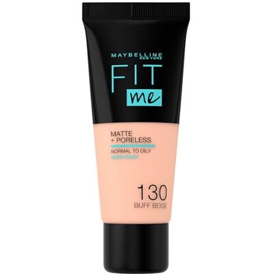 MAYBELLINE Fit Me matt Fr Foundation, 130 Buff Beige MAYBELLINE Fit Me matt Fr Foundation, 130 Buff Beige