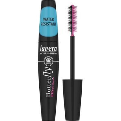 lavera Butterfly Effect Water Resistant 11 ml Mascara Naturkosmetik, wasserresistente Formel, ergonomische Bürste für Präzision, hält den ganzen Tag ohne Krümeln oder Verschmieren lavera Butterfly Effect Water Resistant 11 ml Mascara Naturkosmetik, wasserresistente Formel, ergonomische Bürste für Präzision, hält den ganzen Tag ohne Krümeln oder Verschmieren