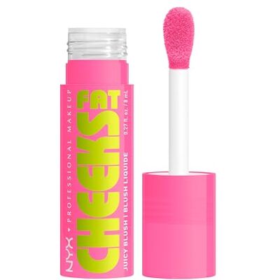 NYX PROFESSIONAL MAKEUP Fat Cheeks Juicy Blush – Flüssiges Rouge, 12H Halt, Bis zu 24H Feuchtigkeit, Mit Himbeer- & Kiwiöl, Farbe: Dragon Fruit Drip, 8 g NYX PROFESSIONAL MAKEUP Fat Cheeks Juicy Blush – Flüssiges Rouge, 12H Halt, Bis zu 24H Feuchtigkeit, Mit Himbeer- & Kiwiöl, Farbe: Dragon Fruit Drip, 8 g