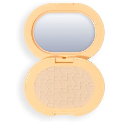 Revolution Beauty London Revolution Powder Pops Instant Blur Setting Powder, Fixierpuder mit Airbrush-Effekt, inspiriert von K-Beauty, glättet die Haut und verfeinert Poren, vegan, Banana Light, 5 g Revolution Beauty London Revolution Powder Pops Instant Blur Setting Powder, Fixierpuder mit Airbrush-Effekt, inspiriert von K-Beauty, glättet die Haut und verfeinert Poren, vegan, Banana Light, 5 g