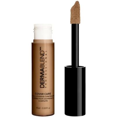 DERMABLEND Cover Care Full Coverage Concealer Provides 1 Coat Coverage Waterproof And Transfer Resistant Covers A Variety Of Skin Blemishes 24 Hour Hydration Long Lasting 73W 10 ML DERMABLEND Cover Care Full Coverage Concealer Provides 1 Coat Coverage Waterproof And Transfer Resistant Covers A Variety Of Skin Blemishes 24 Hour Hydration Long Lasting 73W 10 ML