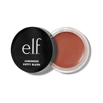 e.l.f. Luminous Putty Blush, Putty-to-Powder, aufbaubar mit einem subtilen Schimmer-Finish, hochpigmentiert & cremig, Vegan & Tierversuchsfrei, Barbados e.l.f. Luminous Putty Blush, Putty-to-Powder, aufbaubar mit einem subtilen Schimmer-Finish, hochpigmentiert & cremig, Vegan & Tierversuchsfrei, Barbados