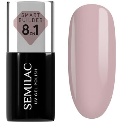 Semilac UV Nagellack Smart Builder 815 Delicate Mocca 7 ml – Gedämpftes Mocca mit Milchschokoladeneffekt, 8-in-1 Formel, Selbstnivellierend, Schnelle & Mühelose Anwendung Semilac UV Nagellack Smart Builder 815 Delicate Mocca 7 ml – Gedämpftes Mocca mit Milchschokoladeneffekt, 8-in-1 Formel, Selbstnivellierend, Schnelle & Mühelose Anwendung