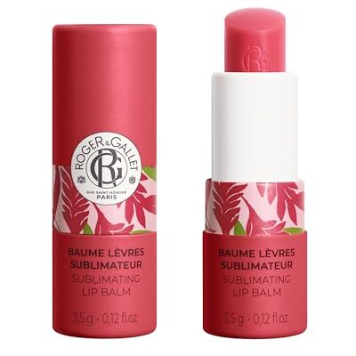 ROGER & GALLET Lippenbalsam mit rotem Ingwer, nährende Pflege & natürlicher Glanz, Geschmack Feige, 98 % natürlich, vegan, hergestellt in Frankreich, 3,5 g ROGER & GALLET Lippenbalsam mit rotem Ingwer, nährende Pflege & natürlicher Glanz, Geschmack Feige, 98 % natürlich, vegan, hergestellt in Frankreich, 3,5 g