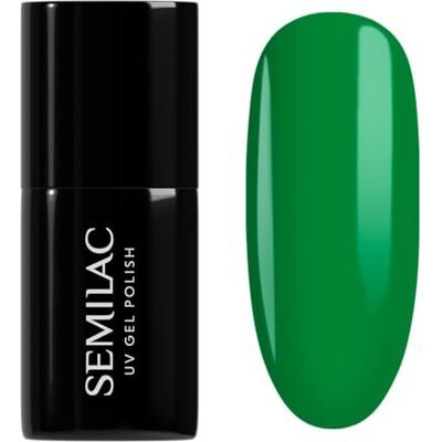 Semilac UV Nagellack 985 Hailey Green 7 ml – Trendiges Matcha-Grün, moderner Clean-Girl-Look – Mood Boost Colors Kollektion Semilac UV Nagellack 985 Hailey Green 7 ml – Trendiges Matcha-Grün, moderner Clean-Girl-Look – Mood Boost Colors Kollektion