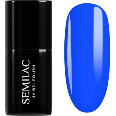 Semilac UV Nagellack 983 Berry Blue 7 ml – Intensives Beerenblau, cooler Summer-Look – Mood Boost Colors Kollektion Semilac UV Nagellack 983 Berry Blue 7 ml – Intensives Beerenblau, cooler Summer-Look – Mood Boost Colors Kollektion