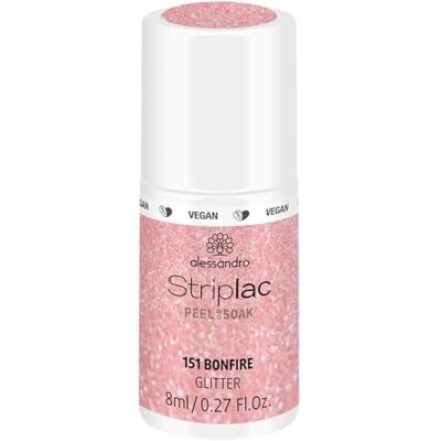 alessandro Striplac Peel or Soak -VEGAN- BONFIRE LED-Nagellack in Rosa Für perfekte Nägel in 15 Minuten, 8 ml alessandro Striplac Peel or Soak -VEGAN- BONFIRE LED-Nagellack in Rosa Für perfekte Nägel in 15 Minuten, 8 ml