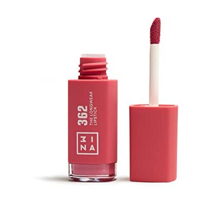 3ina MAKEUP The Longwear Lipstick 362 – Rosa – Rosa Lippenstift mit Hyaluronsäure – matter flüssiger Lippenstift – hochpigmentierte matte Lippenfarbe – Vegan – Cruelty Free 3ina MAKEUP The Longwear Lipstick 362 – Rosa – Rosa Lippenstift mit Hyaluronsäure – matter flüssiger Lippenstift – hochpigmentierte matte Lippenfarbe – Vegan – Cruelty Free