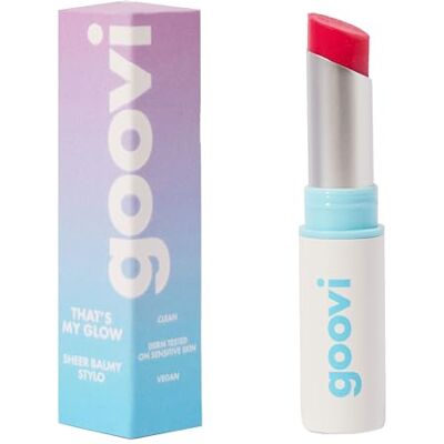 GOOVI That's My Glow Tinted Lip Balm – Getönter, pflegender Lippenbalsam mit Meeresalgenextrakt pflegend & glänzend 2,5g GOOVI That's My Glow Tinted Lip Balm – Getönter, pflegender Lippenbalsam mit Meeresalgenextrakt pflegend & glänzend 2,5g