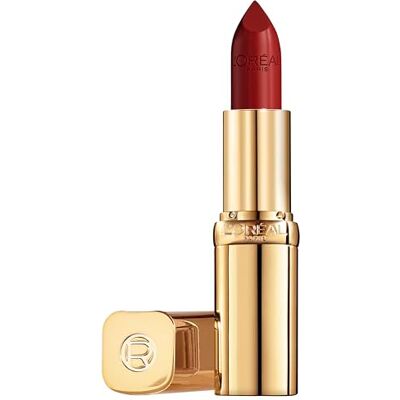 L'Oreal Paris L'Oréal Paris Pflegender Lippenstift mit Satin Finish, Argan-Öl und Vitamin E, Color Riche Satin, Nr. 124 S'il vous plait, 1 x 4,3 g L'Oreal Paris L'Oréal Paris Pflegender Lippenstift mit Satin Finish, Argan-Öl und Vitamin E, Color Riche Satin, Nr. 124 S'il vous plait, 1 x 4,3 g
