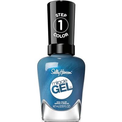Hansen Miracle Gel Nagellack – Distressed Denim, splitterfrei, sehr glänzend, einfach aufzutragen, 14,7 ml Hansen Miracle Gel Nagellack – Distressed Denim, splitterfrei, sehr glänzend, einfach aufzutragen, 14,7 ml