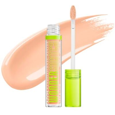 NYX PROFESSIONAL MAKEUP , Wonder Snatch Concealer, flüssig-cremige Formel, soft-mattes Finish, wasserfest, färbt nicht ab, spendet bis zu 24 Stunden Feuchtigkeit, vegane Formel, 4 Alabaster, 3,5 ml NYX PROFESSIONAL MAKEUP , Wonder Snatch Concealer, flüssig-cremige Formel, soft-mattes Finish, wasserfest, färbt nicht ab, spendet bis zu 24 Stunden Feuchtigkeit, vegane Formel, 4 Alabaster, 3,5 ml