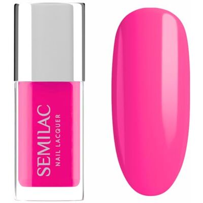 Semilac Nagellacke 119 Neon Pink 9 ml – Neon Pink Nagellack, knallige Sommerfarbe mit hoher Deckkraft Semilac Nagellacke 119 Neon Pink 9 ml – Neon Pink Nagellack, knallige Sommerfarbe mit hoher Deckkraft