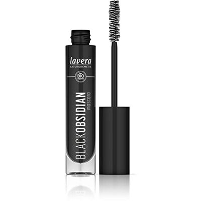 lavera Black Obsidian Mascara -Black- 1 x 10 ml Endlose Länge, Volumen & Definition, kein Verklumpen, Schwarztee-Extrakt, vegan, Naturkosmetik lavera Black Obsidian Mascara -Black- 1 x 10 ml Endlose Länge, Volumen & Definition, kein Verklumpen, Schwarztee-Extrakt, vegan, Naturkosmetik