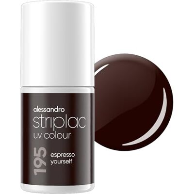 alessandro Striplac UV-Nagellack Espresso Yourself Braun 6,5ml alessandro Striplac UV-Nagellack Espresso Yourself Braun 6,5ml