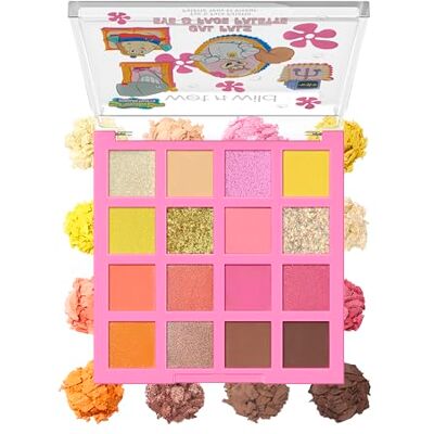 Wet n Wild x SpongeBob Gal Pals Augen- & Gesichtspalette – 16 Hochpigmentierte Töne in Matten, Schimmernden & Glitzernden Finishes, für Vielseitige Looks Wet n Wild x SpongeBob Gal Pals Augen- & Gesichtspalette – 16 Hochpigmentierte Töne in Matten, Schimmernden & Glitzernden Finishes, für Vielseitige Looks