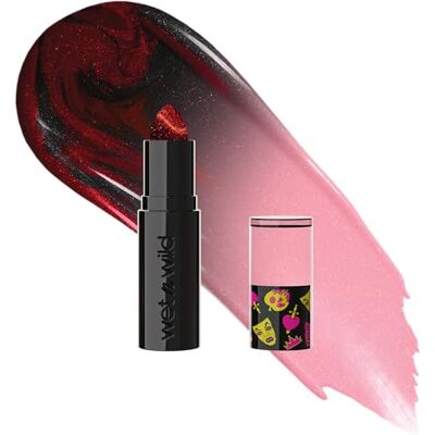 Wet n Wild x Disney Villains Be Wicked Lip Balm, pH Farbwechsel Lippenbalsam (Grün wird Fuchsia-Pink) Inspiriert von Die Böse Königin, Not Impressed Wet n Wild x Disney Villains Be Wicked Lip Balm, pH Farbwechsel Lippenbalsam (Grün wird Fuchsia-Pink) Inspiriert von Die Böse Königin, Not Impressed