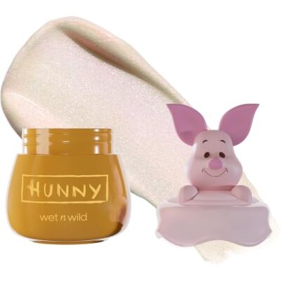 Wet n Wild , Winnie The Pooh Liquid Liquid Highlighter Pot, Tender Glow, 6 g Smackerel of Hunny Inspired, Jelly-Like Formula for a Dewy Finish, Sweet Honey Scent, Soft Buildable Formula Wet n Wild , Winnie The Pooh Liquid Liquid Highlighter Pot, Tender Glow, 6 g Smackerel of Hunny Inspired, Jelly-Like Formula for a Dewy Finish, Sweet Honey Scent, Soft Buildable Formula