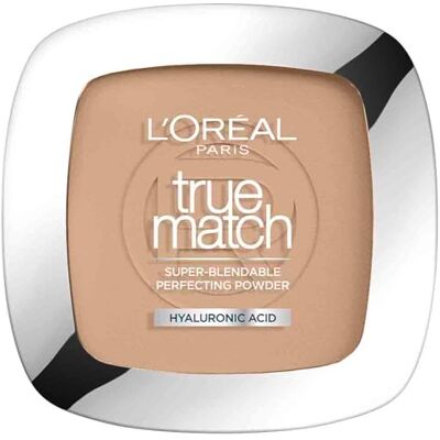 L'Oreal Paris L'Oréal Paris Puder Make up, Mattierendes Kompaktpuder mit LSF 8, Inkl. Spiegel und Schwamm, True Match Puder, Nr. 5.D, 9 g L'Oreal Paris L'Oréal Paris Puder Make up, Mattierendes Kompaktpuder mit LSF 8, Inkl. Spiegel und Schwamm, True Match Puder, Nr. 5.D, 9 g
