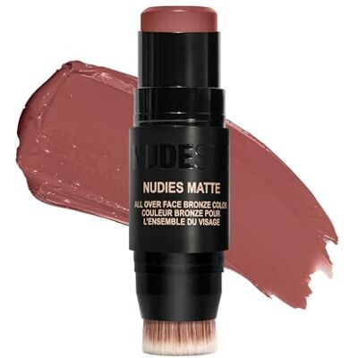 Nudestix Nudies Bronze Matte Bronzing Stick Sunkissed Cool 7g – Matter Cream Bronzer für Wangen, Augen & Lippen – Contour & Sun-Kissed Look, Cool Bronze Rose Nudestix Nudies Bronze Matte Bronzing Stick Sunkissed Cool 7g – Matter Cream Bronzer für Wangen, Augen & Lippen – Contour & Sun-Kissed Look, Cool Bronze Rose