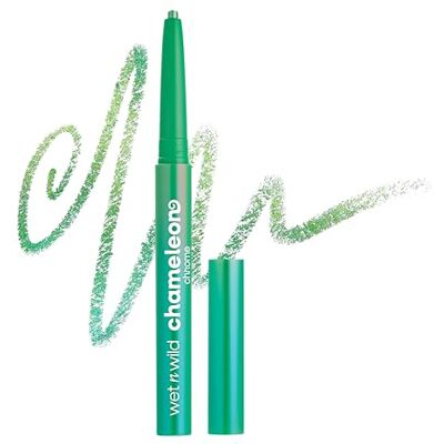 Wet n Wild Chameleon Chrome Eyeliner, Wasserfest und Einziehbar, Lichtreflektierende Pigmente für eine Dynamische Farbveränderung, Wischfest, 18 Stunden Haltbarkeit, Superstar Suit Wet n Wild Chameleon Chrome Eyeliner, Wasserfest und Einziehbar, Lichtreflektierende Pigmente für eine Dynamische Farbveränderung, Wischfest, 18 Stunden Haltbarkeit, Superstar Suit