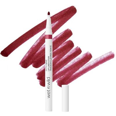 Wet n Wild Perfect Pout Lip Liner Stain, Wischfester Lipliner zum Konturieren der Lippen, Präzisionsspitze, Flache Seite für Einfaches Ausfüllen, Langanhaltend, Spilled Wine Wet n Wild Perfect Pout Lip Liner Stain, Wischfester Lipliner zum Konturieren der Lippen, Präzisionsspitze, Flache Seite für Einfaches Ausfüllen, Langanhaltend, Spilled Wine