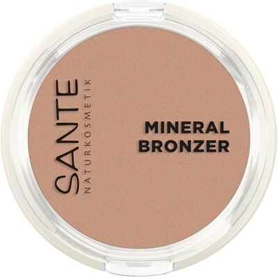 Sante Naturkosmetik Mineral Bronzer 9 g Bronzing Powder mit Bio-Kakaobutter hochpigmentierte Puder-Textur vegan & dermatologisch getestet Sante Naturkosmetik Mineral Bronzer 9 g Bronzing Powder mit Bio-Kakaobutter hochpigmentierte Puder-Textur vegan & dermatologisch getestet