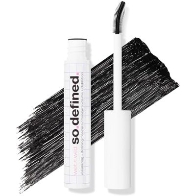 Wet n Wild So Defined Volumizing + Defining Mascara, Angereichert mit Rizinusöl für Volle und Dichte Wimpern, Nicht Klumpende, Tiefschwarze Mascara Wet n Wild So Defined Volumizing + Defining Mascara, Angereichert mit Rizinusöl für Volle und Dichte Wimpern, Nicht Klumpende, Tiefschwarze Mascara