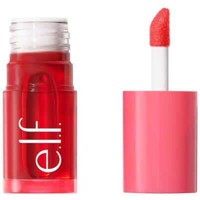 e.l.f. Sheer For It Blush Tint, vielseitiger Lippen- und Wangen-Tint, für einen natürlichen, langanhaltenden Farbkick, vegan und tierversuchsfrei, Pink Positive e.l.f. Sheer For It Blush Tint, vielseitiger Lippen- und Wangen-Tint, für einen natürlichen, langanhaltenden Farbkick, vegan und tierversuchsfrei, Pink Positive