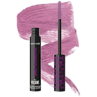 Wet n Wild x Disney Villains Bad Example Color Mascara, Farbige Mascara Volumen Pink, Wischfest Inspiriert von Cruella De Vil, All Sass Wet n Wild x Disney Villains Bad Example Color Mascara, Farbige Mascara Volumen Pink, Wischfest Inspiriert von Cruella De Vil, All Sass