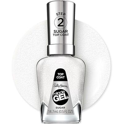 Hansen Miracle Gel 103 Sugar, Top Coat, Anti-Chip, Salon-Qualität, kein UV-Licht erforderlich, 15 ml Hansen Miracle Gel 103 Sugar, Top Coat, Anti-Chip, Salon-Qualität, kein UV-Licht erforderlich, 15 ml