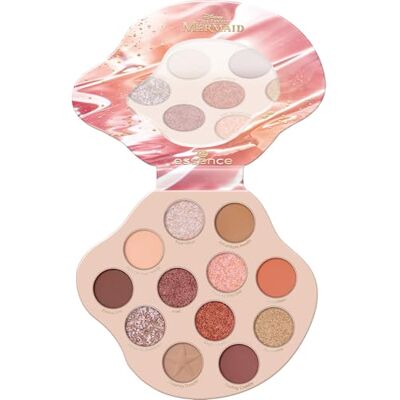 Essence Cosmetics essence Disney THE LITTLE MERMAID eyeshadow palette, Lidschatten, Nr. 01, Nude, 12 Nude-Töne, langanhaltend, vegan, ohne Mikroplastikpartikel, Nanopartikel frei, ohne Parfüm, 1er Pack (8.8g) Essence Cosmetics essence Disney THE LITTLE MERMAID eyeshadow palette, Lidschatten, Nr. 01, Nude, 12 Nude-Töne, langanhaltend, vegan, ohne Mikroplastikpartikel, Nanopartikel frei, ohne Parfüm, 1er Pack (8.8g)