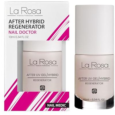 La Rosa Productos Profesionales La Rosa AFTER HYBRID/TIPS REGENERATOR Intensive Kur und Regeneration für beschädigte Nägel nach Hybrid- und Gelnägeln 10 ml La Rosa Productos Profesionales La Rosa AFTER HYBRID/TIPS REGENERATOR Intensive Kur und Regeneration für beschädigte Nägel nach Hybrid- und Gelnägeln 10 ml