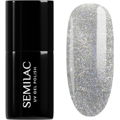 Semilac UV Nagellack 961 Magnetic Flash 7 ml – Silberner Cat-Eye Magnet-Effekt mit multidimensionalem Flash-Glow – Inner Glow Kollektion Semilac UV Nagellack 961 Magnetic Flash 7 ml – Silberner Cat-Eye Magnet-Effekt mit multidimensionalem Flash-Glow – Inner Glow Kollektion